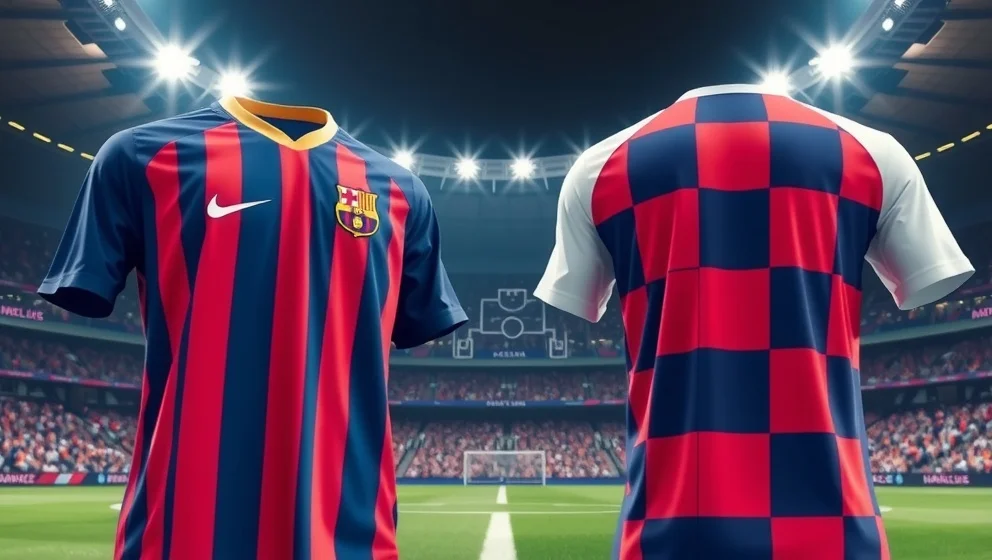 FC Barcelona mot Real Madrid laguppställning